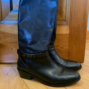 Coach tall boots size 10